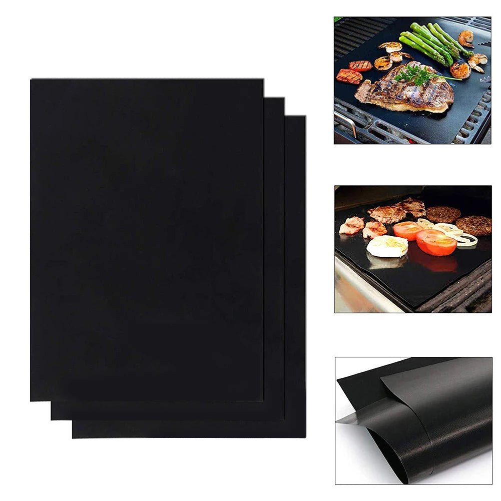 Grill Master™ Plaque de Cuisson_Tapis Barbecue - Ma cuisine parfaite