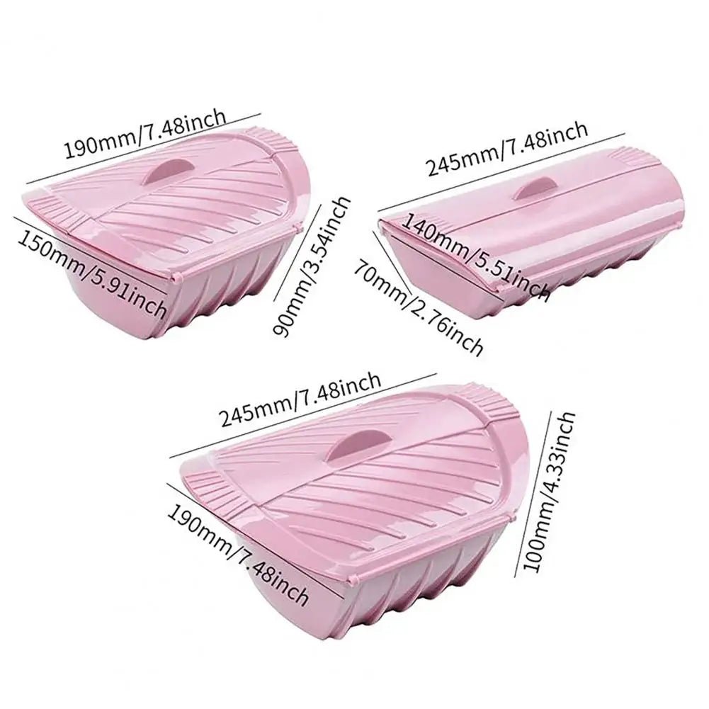 SteamEase™ Cuiseur Vapeur Rectangulaire en Silicone pour Micro-Ondes - Ma cuisine parfaite